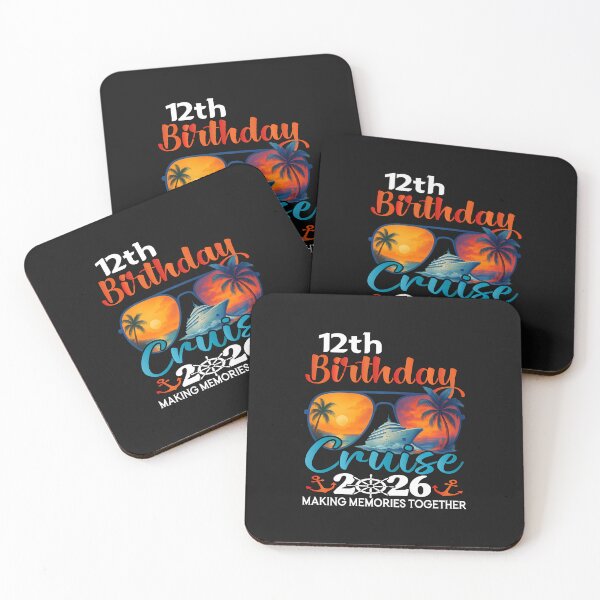 Item preview, 12th Birthday Cruise Squad designed and sold by Happycapyco.
