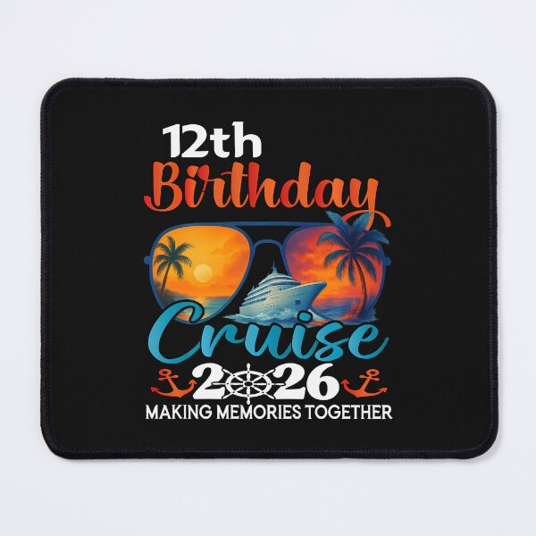 Item preview, 12th Birthday Cruise Squad designed and sold by Happycapyco.