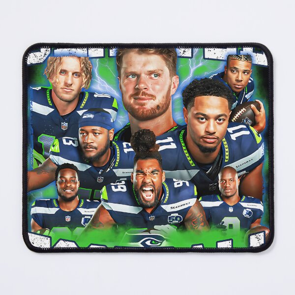 Item preview, Seattle American Football designed and sold by StaticWaave.