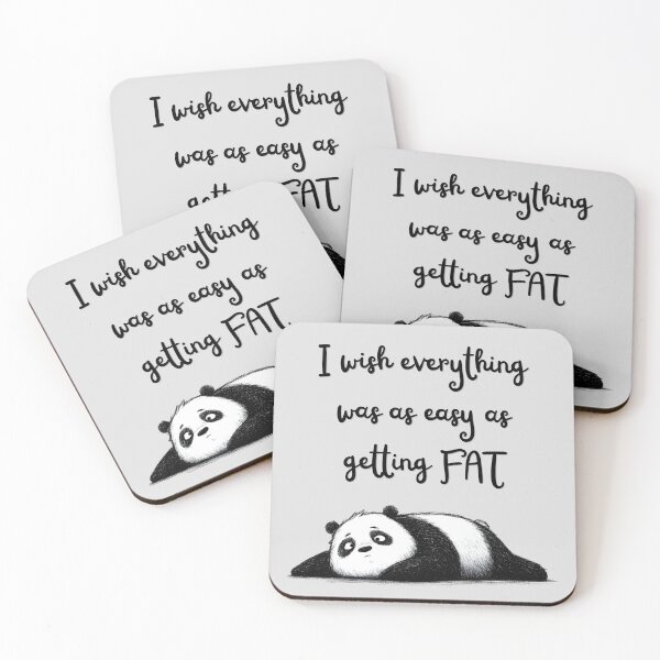Item preview, I wish everything was as easy as getting fat designed and sold by toriodesigns.