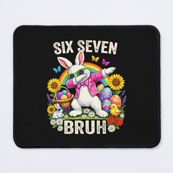 Item preview, Bruh Easter 67 Bunny Meme designed and sold by Happycapyco.