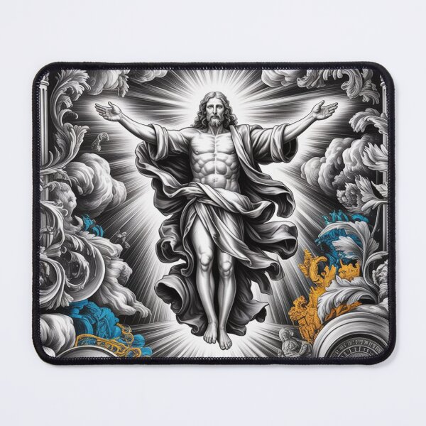 Item preview, Sacred Vision – Monochrome Christ Art designed and sold by cardia1991.
