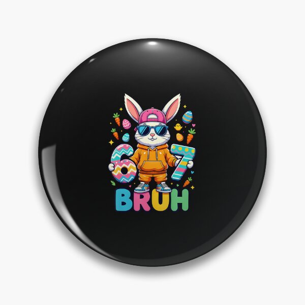 Item preview, Dabbing Easter Bunny 67 Meme designed and sold by Happycapyco.