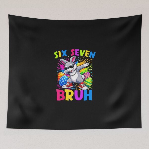 Item preview, Bruh Easter 67 Dabbing Bunny designed and sold by Happycapyco.