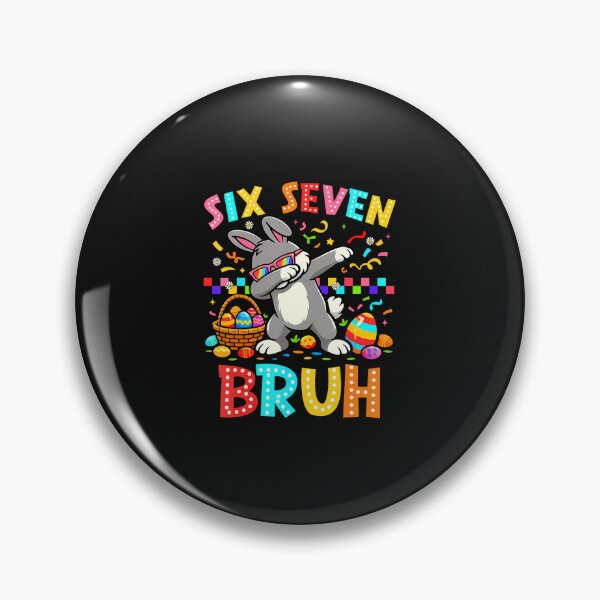 Item preview, Six Seven Easter Bunny Meme designed and sold by Happycapyco.