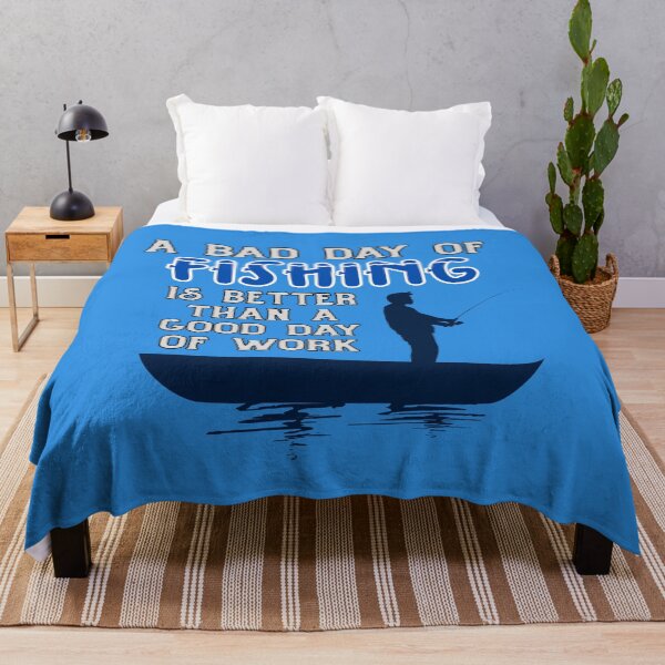 Item preview, Fishing Is Better Than Work designed and sold by Jesi Mango Design.