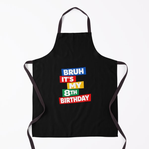 Item preview, Bruh 8th Birthday Meme designed and sold by Happycapyco.