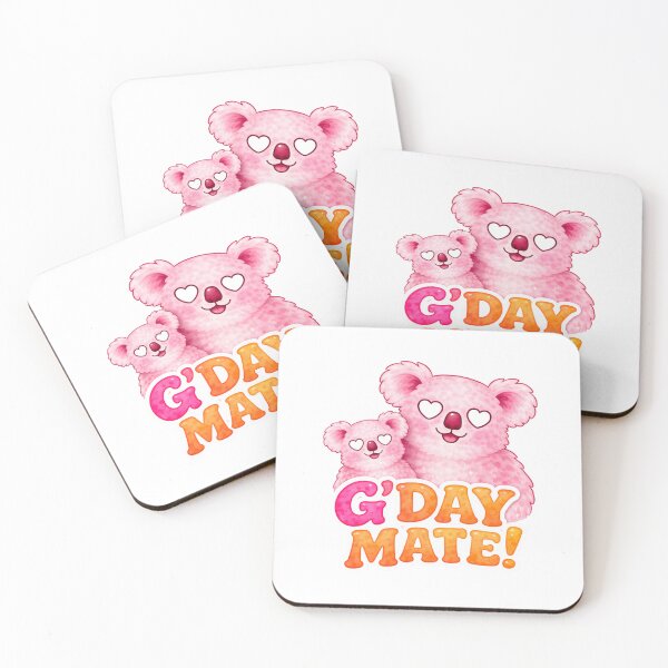 Item preview, G'day Mate Koala  designed and sold by LoopyPop.