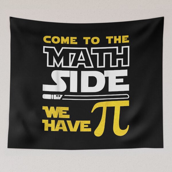 Item preview, Come to the Math Side We Have Pi Light Saber Redbubble Exclusive Geek T-Shirt designed and sold by RuperDelois.