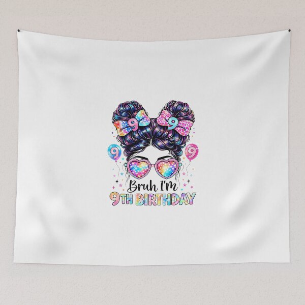 Item preview, Bruh 9th Birthday Meme designed and sold by Happycapyco.