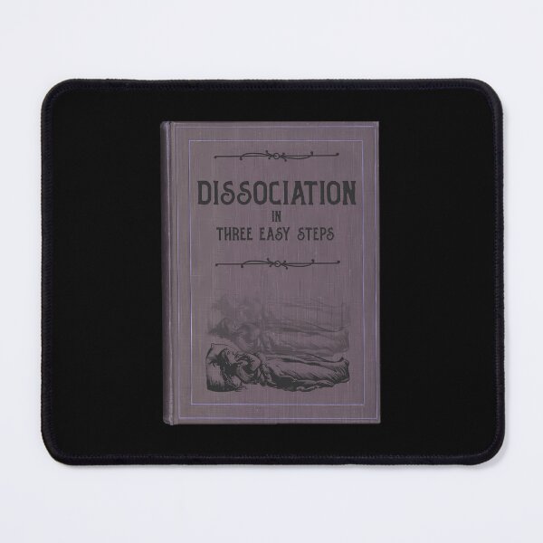 Item preview, Funny Sarcastic Dissociation Guide Book Cover designed and sold by snbavrey64.