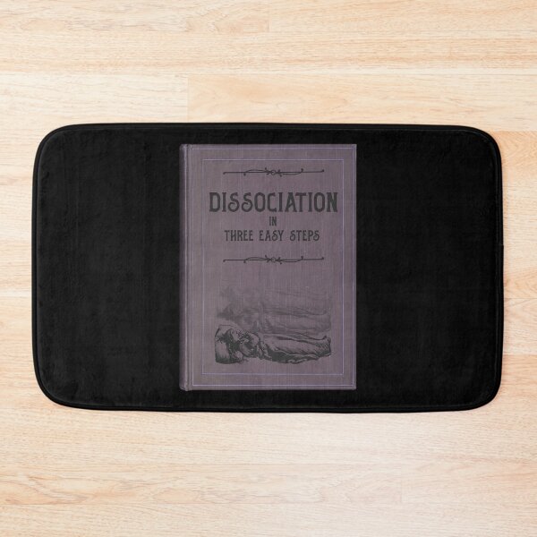 Item preview, Funny Sarcastic Dissociation Guide Book Cover designed and sold by snbavrey64.