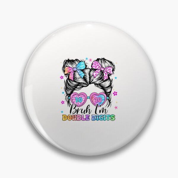 Item preview, Double Digits 10th Birthday designed and sold by Happycapyco.