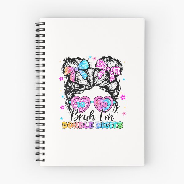Item preview, Double Digits 10th Birthday designed and sold by Happycapyco.