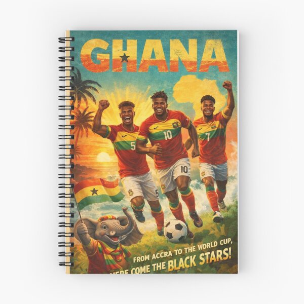 Item preview, Ghana Accra Black Stars Baba Yara Stadium FIFA World Cup 2026 National Pride designed and sold by Aryabek.