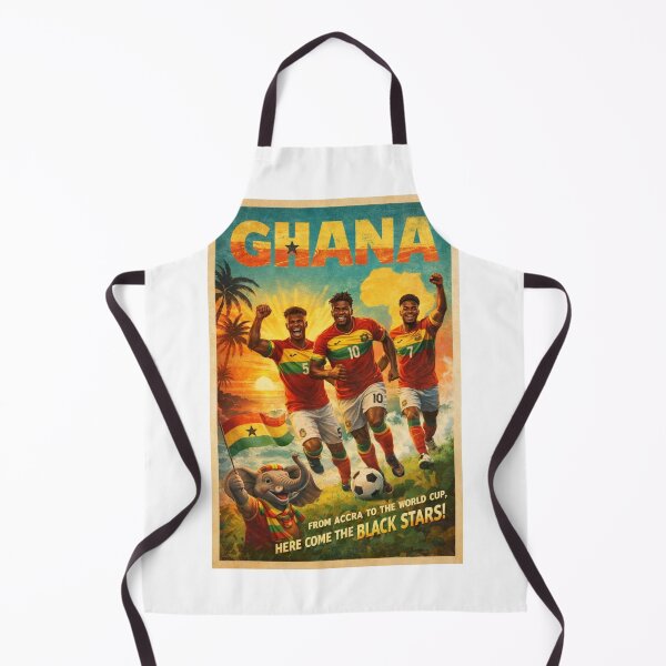 Item preview, Ghana Accra Black Stars Baba Yara Stadium FIFA World Cup 2026 National Pride designed and sold by Aryabek.