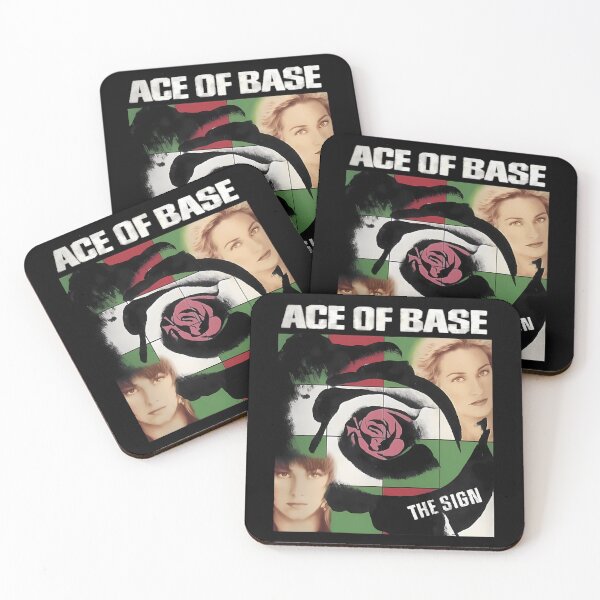 Item preview, blackwhitereddesign pop rockcountryace of base designed and sold by PondokSeniDika.