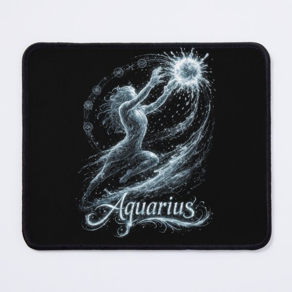 Item preview, Aquarius Water Slam Athlete Dynamic Splash Silhouette   designed and sold by printedartgoods.