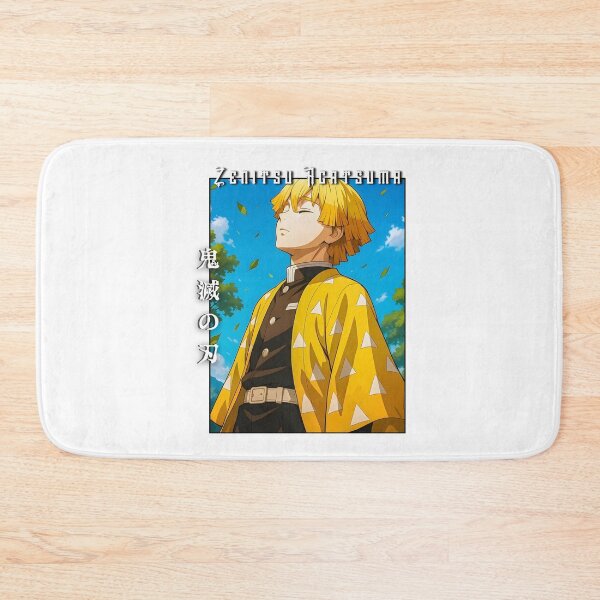Item preview, Yellow‑Haori Lightning Warrior – Fierce Anime Portrait designed and sold by lamiarte.