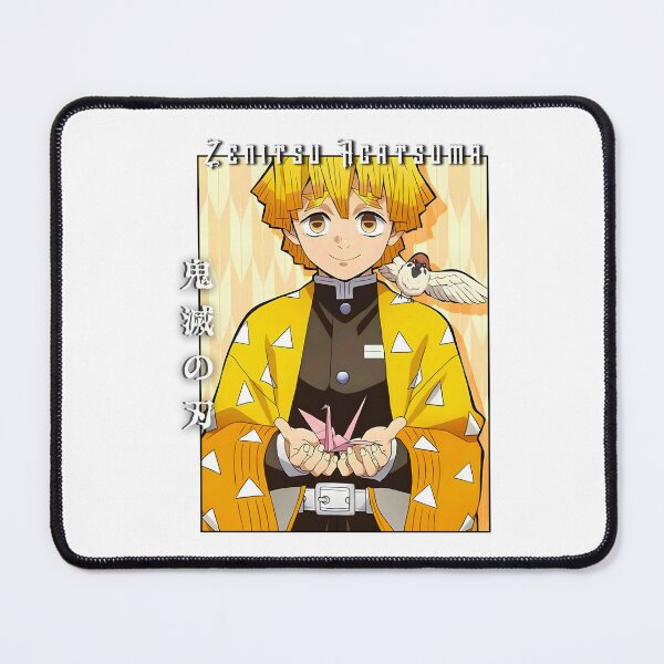 Item preview, Yellow‑Haori Lightning Warrior – Fierce Anime Portrait designed and sold by lamiarte.