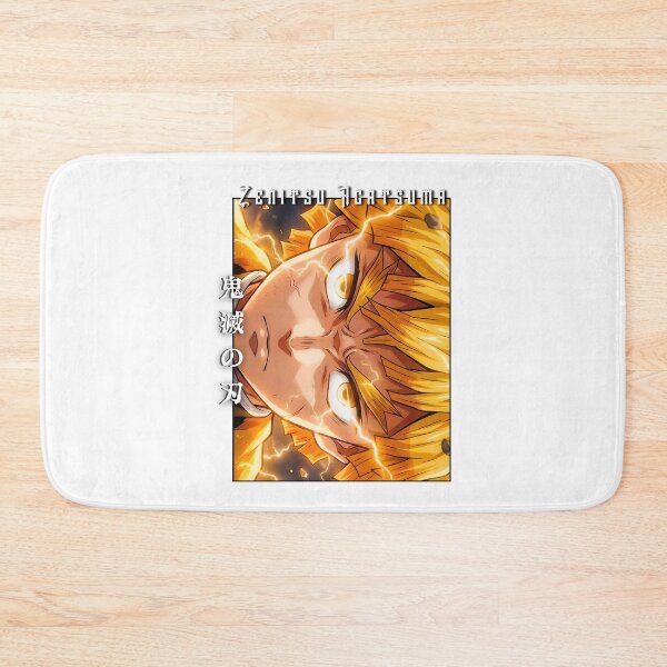 Item preview, Yellow‑Haori Lightning Warrior – Fierce Anime Portrait designed and sold by lamiarte.