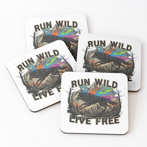 Item preview, Run Wild. Live Free designed and sold by MaciejErdon.