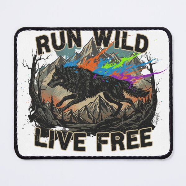 Item preview, Run Wild. Live Free designed and sold by MaciejErdon.