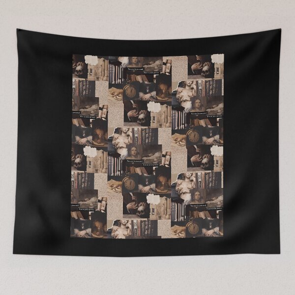Item preview, Dark Academia Brown Vintage Aesthetic Collage designed and sold by snbavrey64.