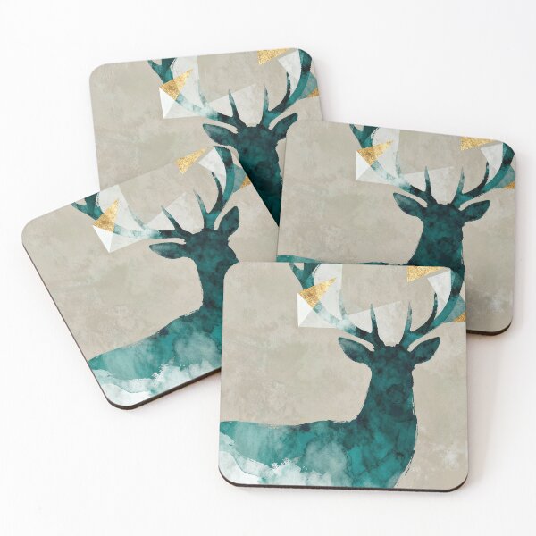 Item preview, Geometric silhouette of a deer designed and sold by paulrommer.