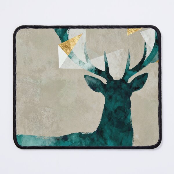 Item preview, Geometric silhouette of a deer designed and sold by paulrommer.