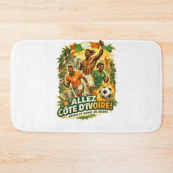 Item preview, Côte d’Ivoire Abidjan Yamoussoukro Elephants National Team FIFA World Cup Football Spirit designed and sold by Aryabek.