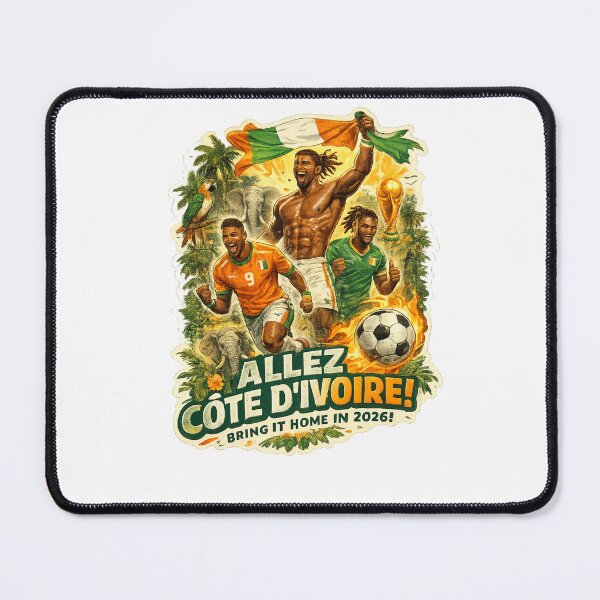 Item preview, Côte d’Ivoire Abidjan Yamoussoukro Elephants National Team FIFA World Cup Football Spirit designed and sold by Aryabek.