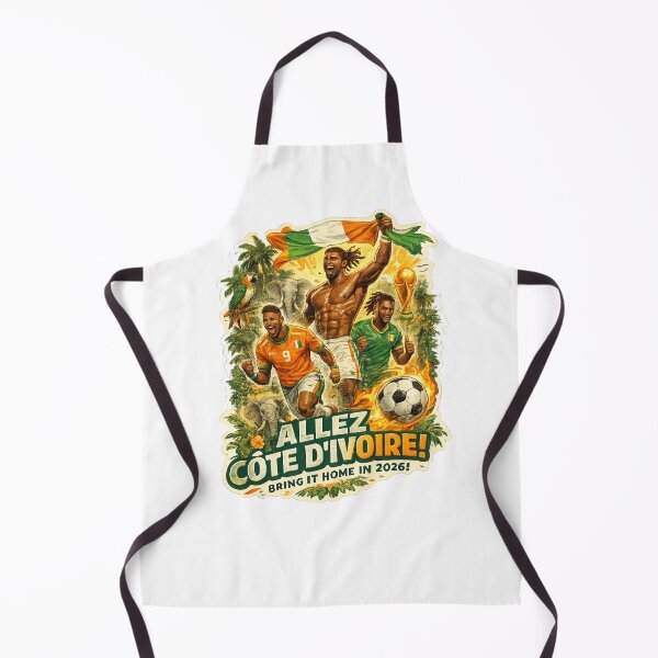 Item preview, Côte d’Ivoire Abidjan Yamoussoukro Elephants National Team FIFA World Cup Football Spirit designed and sold by Aryabek.