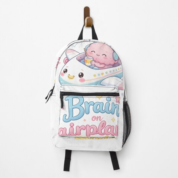 Item preview, Brain On Airplane Mode Cute Design | Relaxing Funny Aesthetic Cartoon Quote designed and sold by Sanika arts .