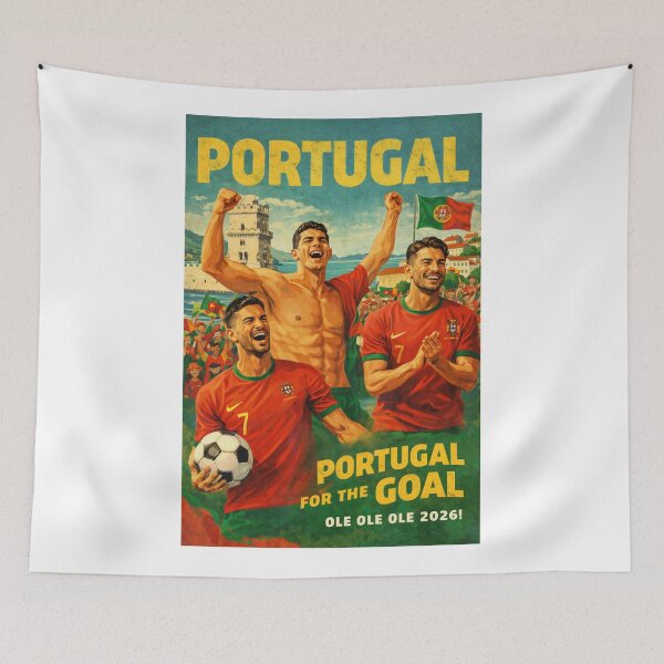 Item preview, Portugal Lisbon Belém Tower Cristiano Ronaldo FIFA World Cup Football Celebration designed and sold by Aryabek.