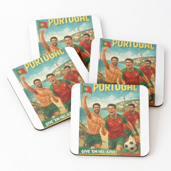 Item preview, Portugal Hel-Azul Spirit at Cabo da Roca and Belém Tower for FIFA World Cup 2026 designed and sold by Aryabek.