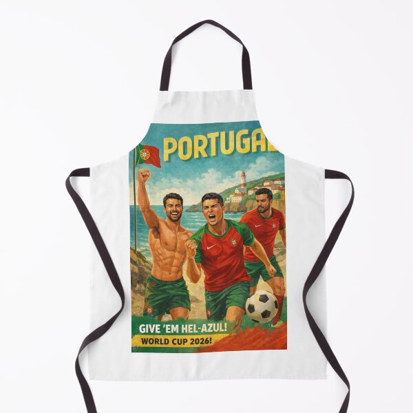 Item preview, Portugal Hel-Azul Spirit at Cabo da Roca and Belém Tower for FIFA World Cup 2026 designed and sold by Aryabek.