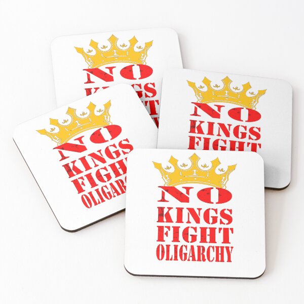 Item preview, No Kings Fight Oligarchy designed and sold by TheEndDesign.