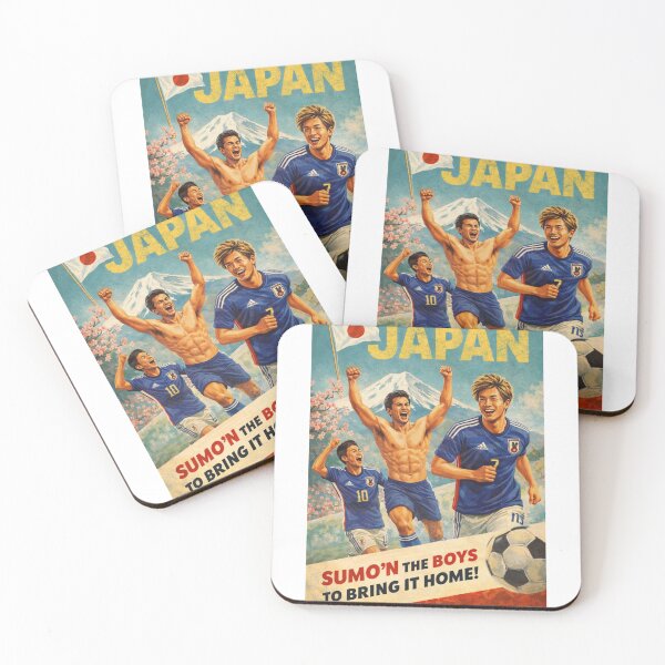 Item preview, Japan Samurai Blue Celebration beneath Mount Fuji and Fujiyoshida for FIFA World Cup 2026 designed and sold by Aryabek.