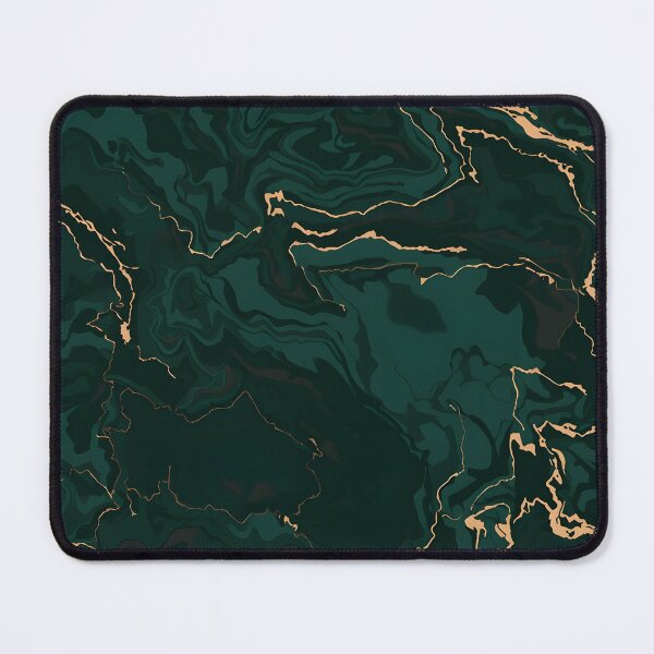 Item preview, Emerald Green & Gold Marble - Emerald Green & Gold Marble designed and sold by ViralVibeLab.