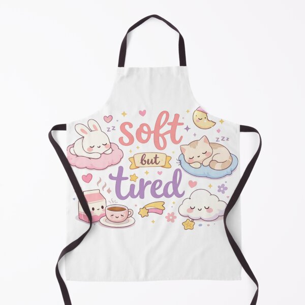 Item preview, Soft But Tired Cute Aesthetic Design | Kawaii Sleepy Mood Pastel Art designed and sold by Sanika arts .