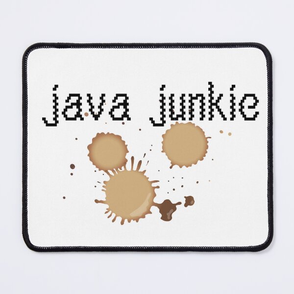 Item preview, Java Junkie Coffee-Stained Tee | Coffee Lover designed and sold by Geared Clothing Co..