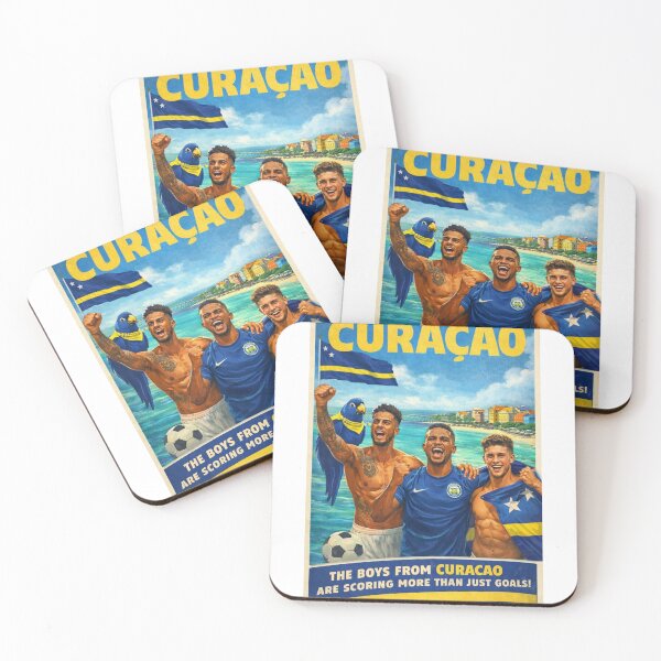 Item preview, Curaçao Football Pride at Willemstad and Queen Emma Bridge for FIFA World Cup Dreams designed and sold by Aryabek.