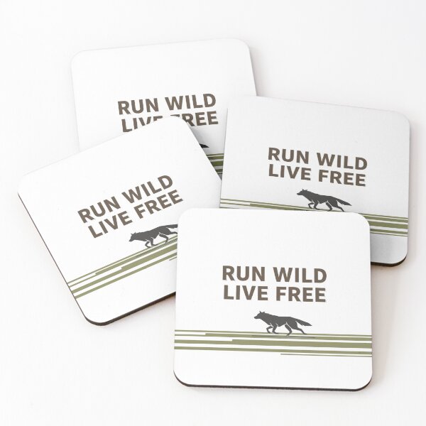 Item preview, Run wild. Live free. designed and sold by MaciejErdon.