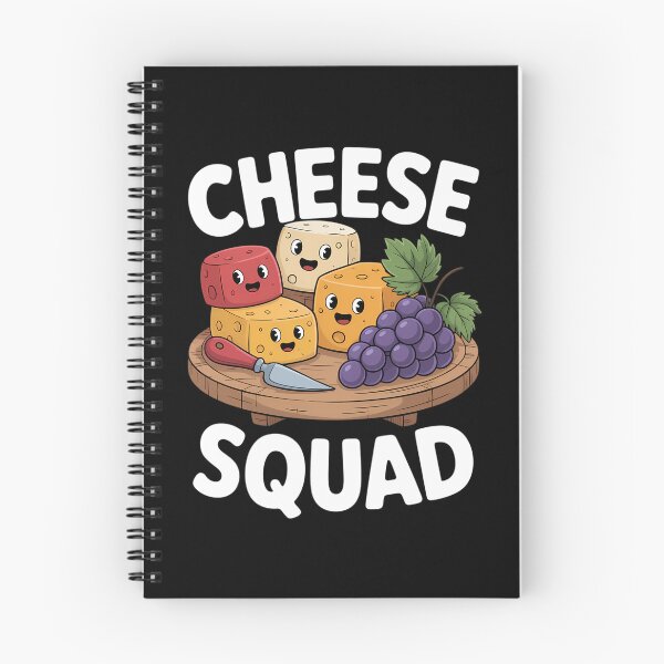 Item preview, Cheese Squad Different Types Of Cheese On A Platter designed and sold by IdunayaStore.