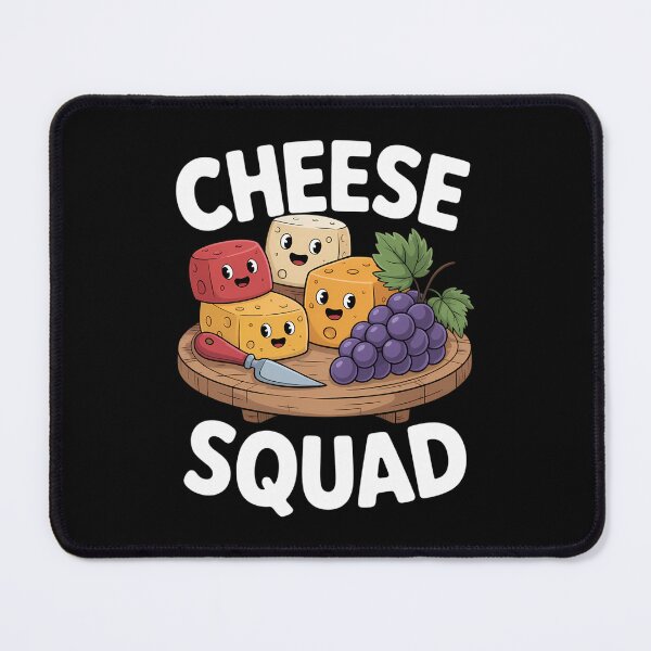Item preview, Cheese Squad Different Types Of Cheese On A Platter designed and sold by IdunayaStore.