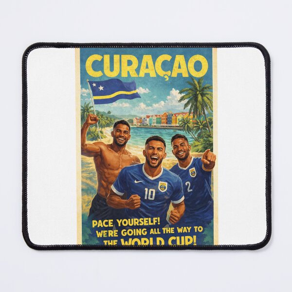 Item preview, Curaçao Willemstad Waterfront Football Energy near Queen Emma Bridge and Handelskade designed and sold by Aryabek.