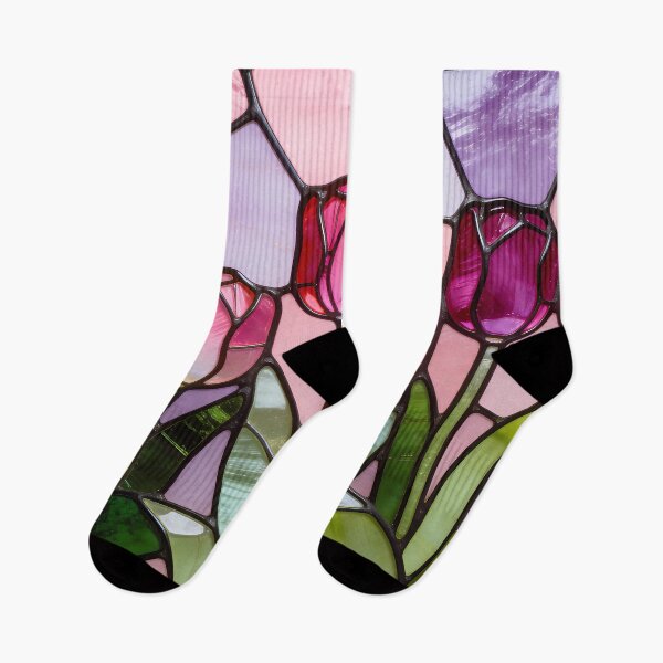 Item preview, Stained Glass Tulips designed and sold by CalmnessbyChoice.