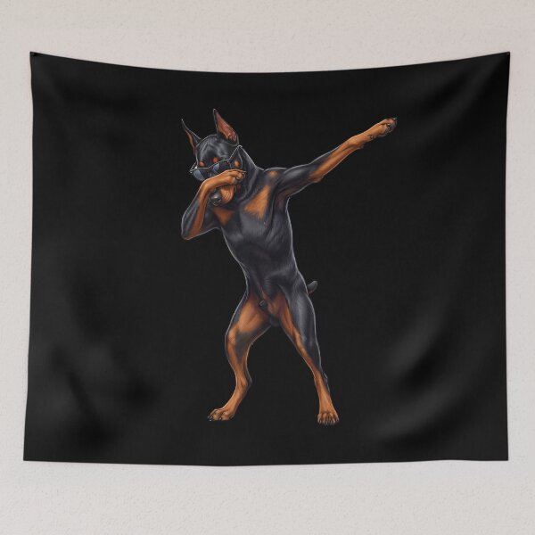 Item preview, Dabbing Doberman Pinscher Dog Mom Dad Lover designed and sold by TerryConnells.