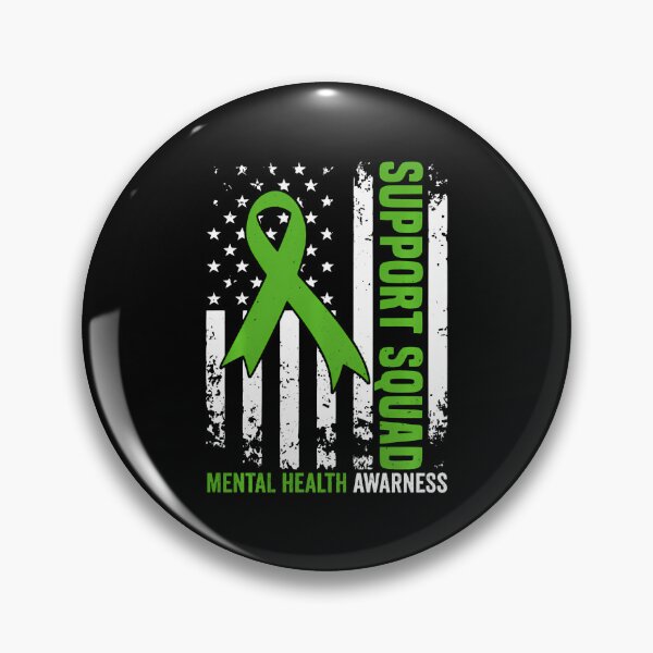 Item preview, Wear Green Mental Health designed and sold by Desdenhoshell.